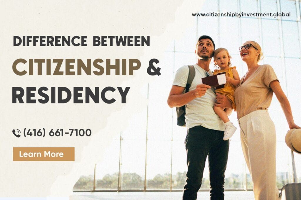 Difference Between Citizenship & Residency