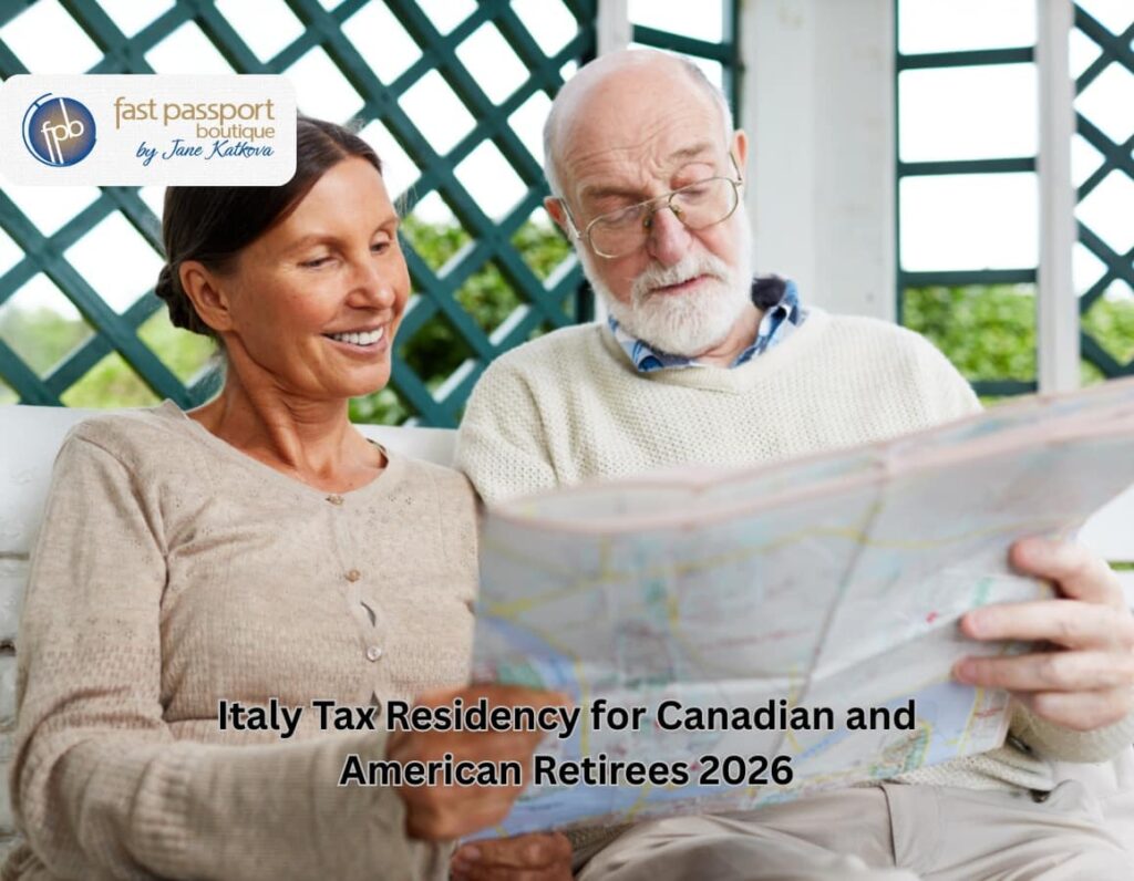 Italy Tax Residency for Canadian and American Retirees 2026
