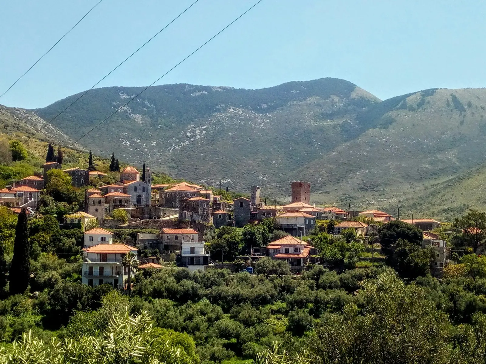 Stone houses of Lagkada village in the mountains, Greece – Greece Residency by Investment
