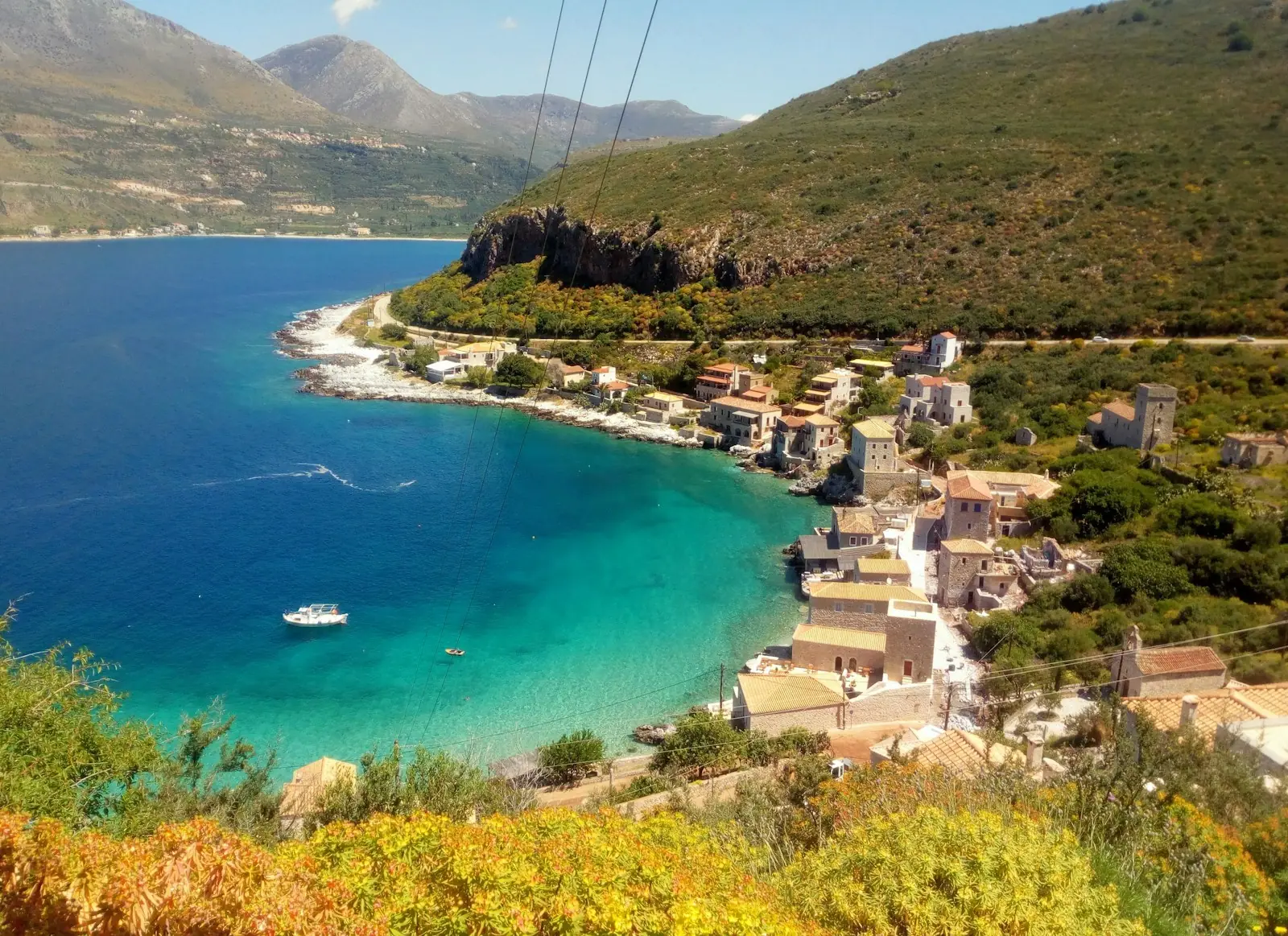 Limeni village on its bay in the Mani, Greece – Greece Residency by Investment