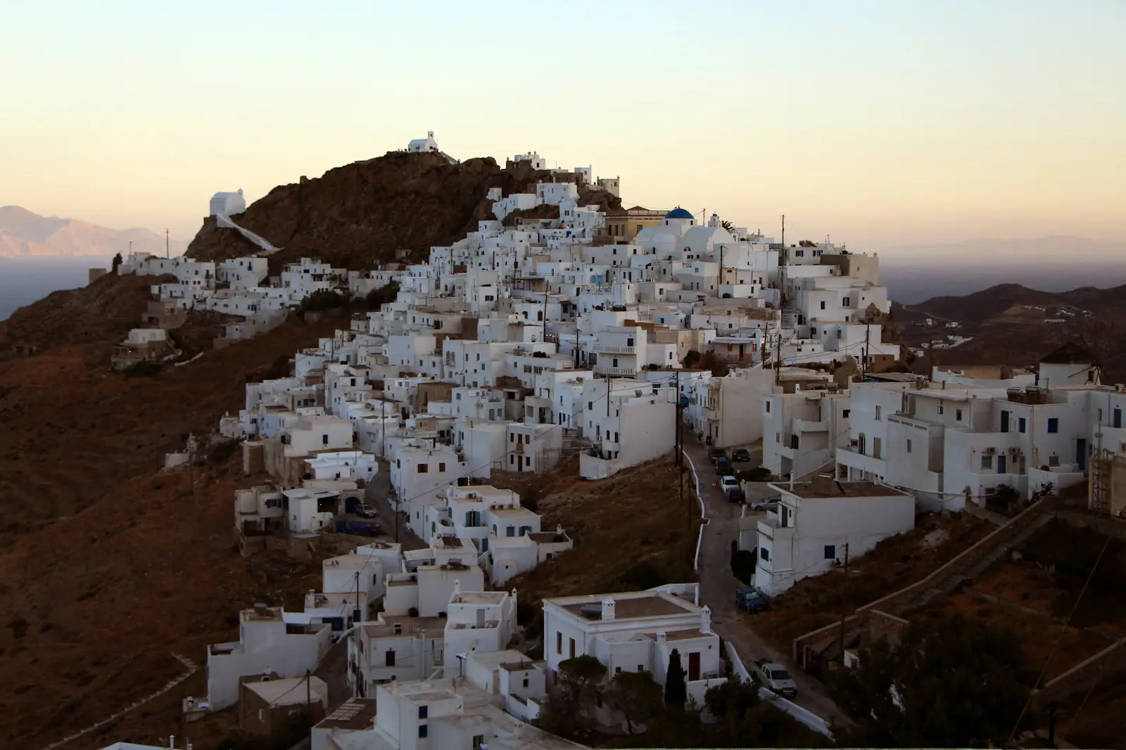 The Chora of Serifos at dusk, Greece – Greece Residency by Investment