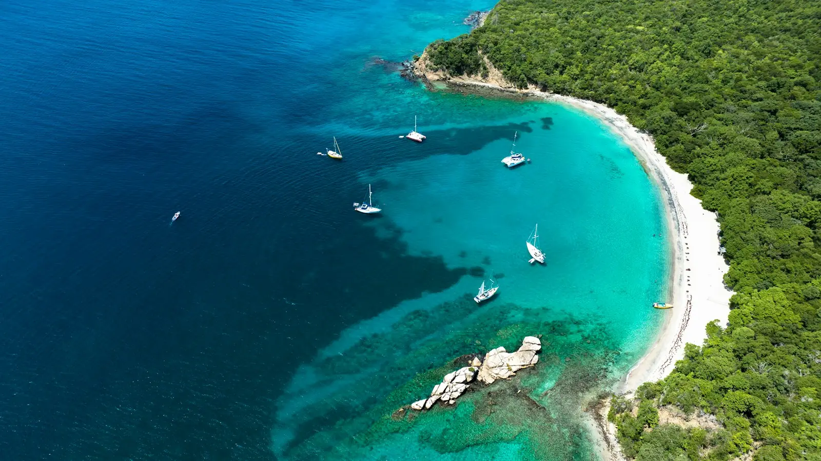 Yachts anchored in a sheltered bay, Grenada – Grenada Citizenship by Investment