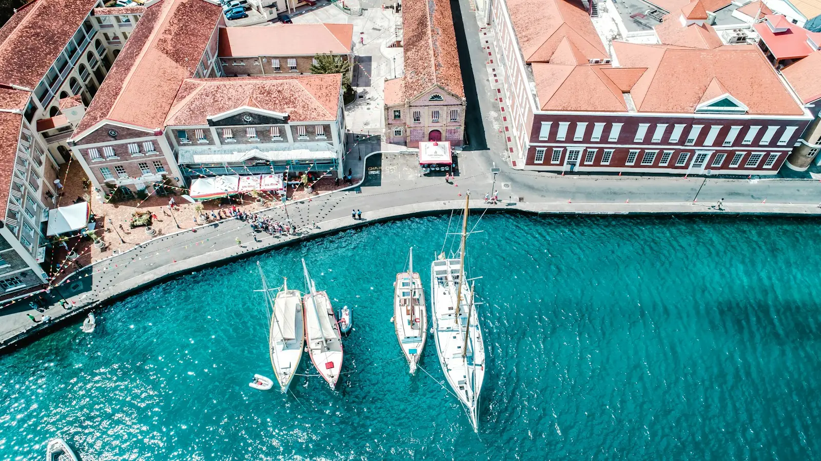 Yachts at the Carenage harbour, St George's, Grenada – Grenada Citizenship by Investment