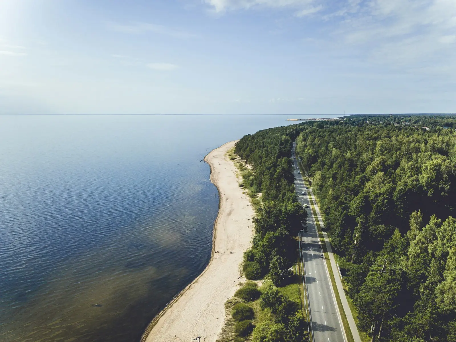 Pine forest and Baltic beach at Saulkrasti, Latvia – Latvia Golden Visa