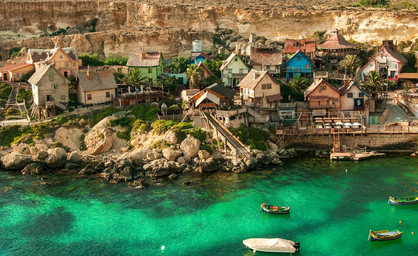 Anchor Bay and its village near Mellieha, Malta – Malta Golden Visa