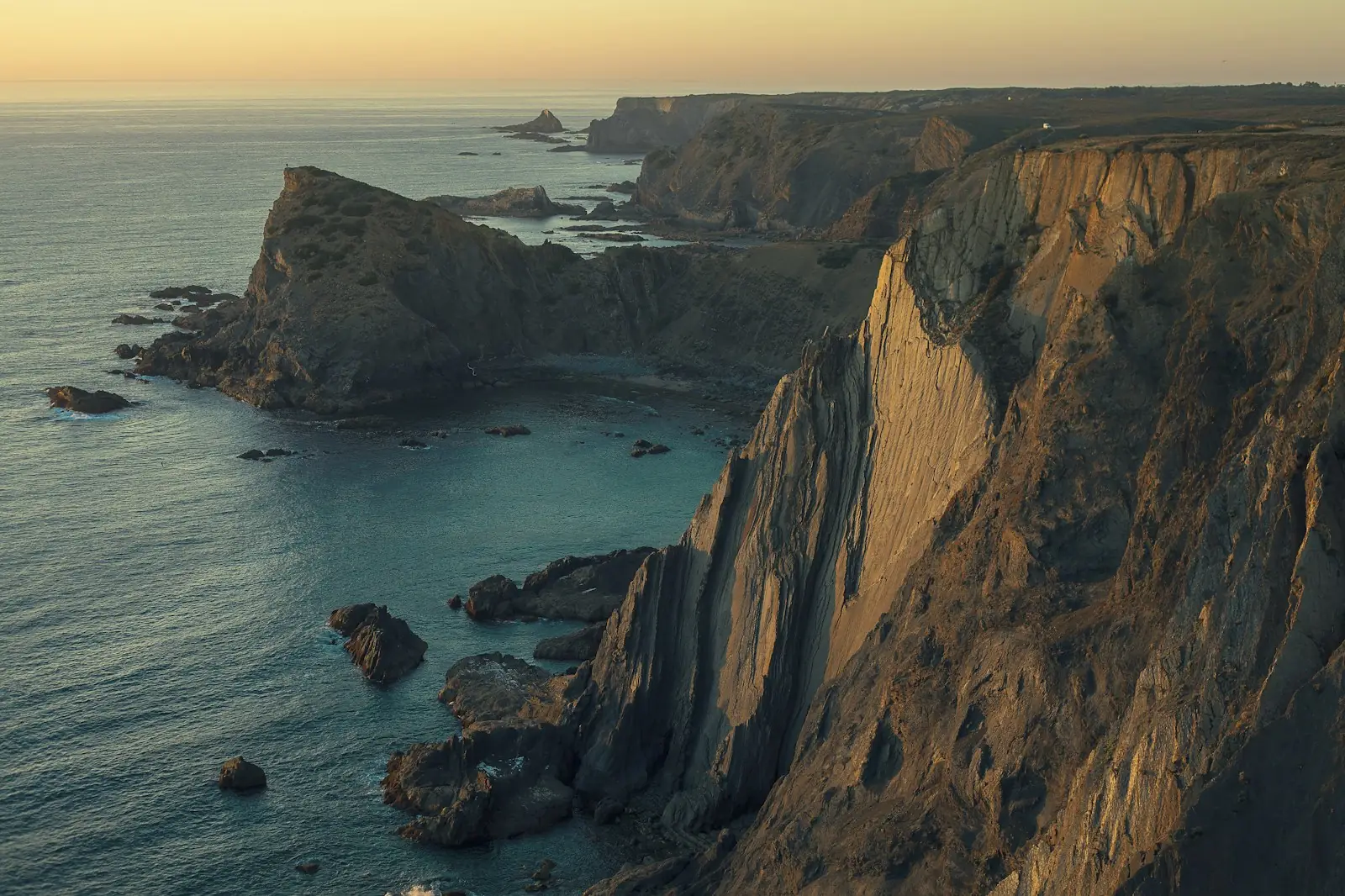 Atlantic cliffs near Aljezur, Algarve, Portugal – Portugal Immigration