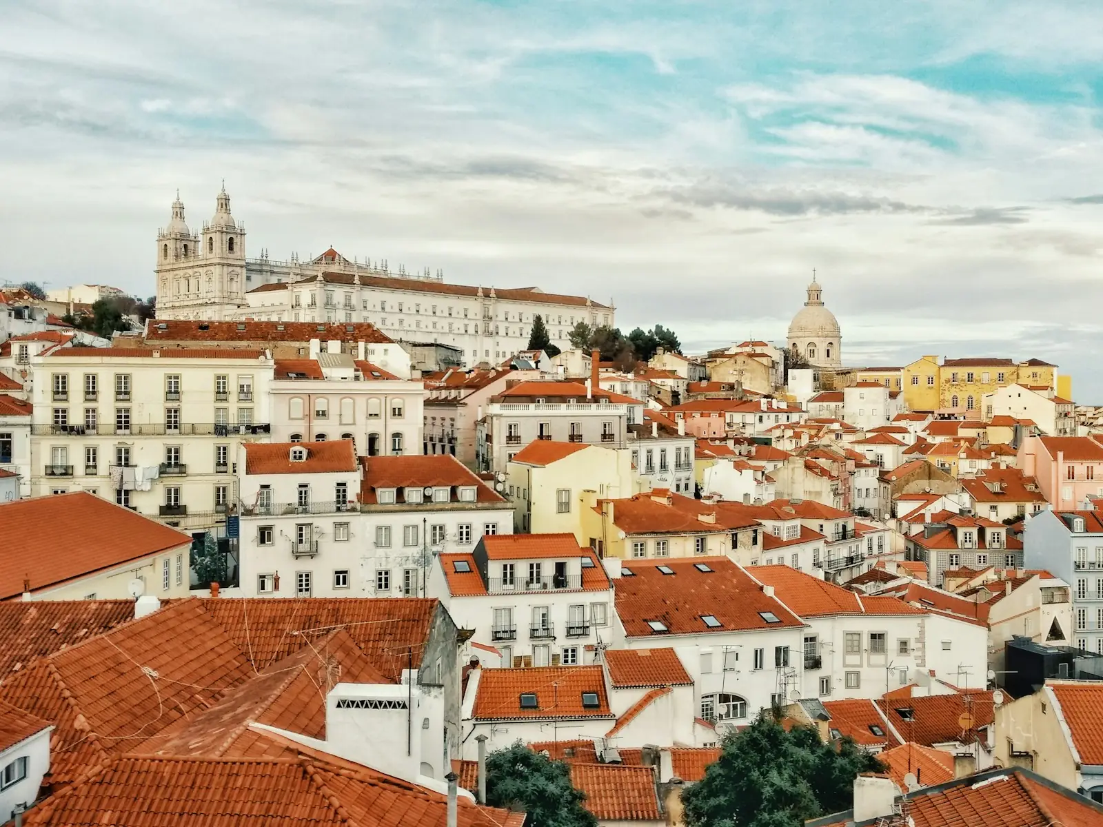 Rooftops of the Alfama district, Lisbon, Portugal – Portugal Immigration