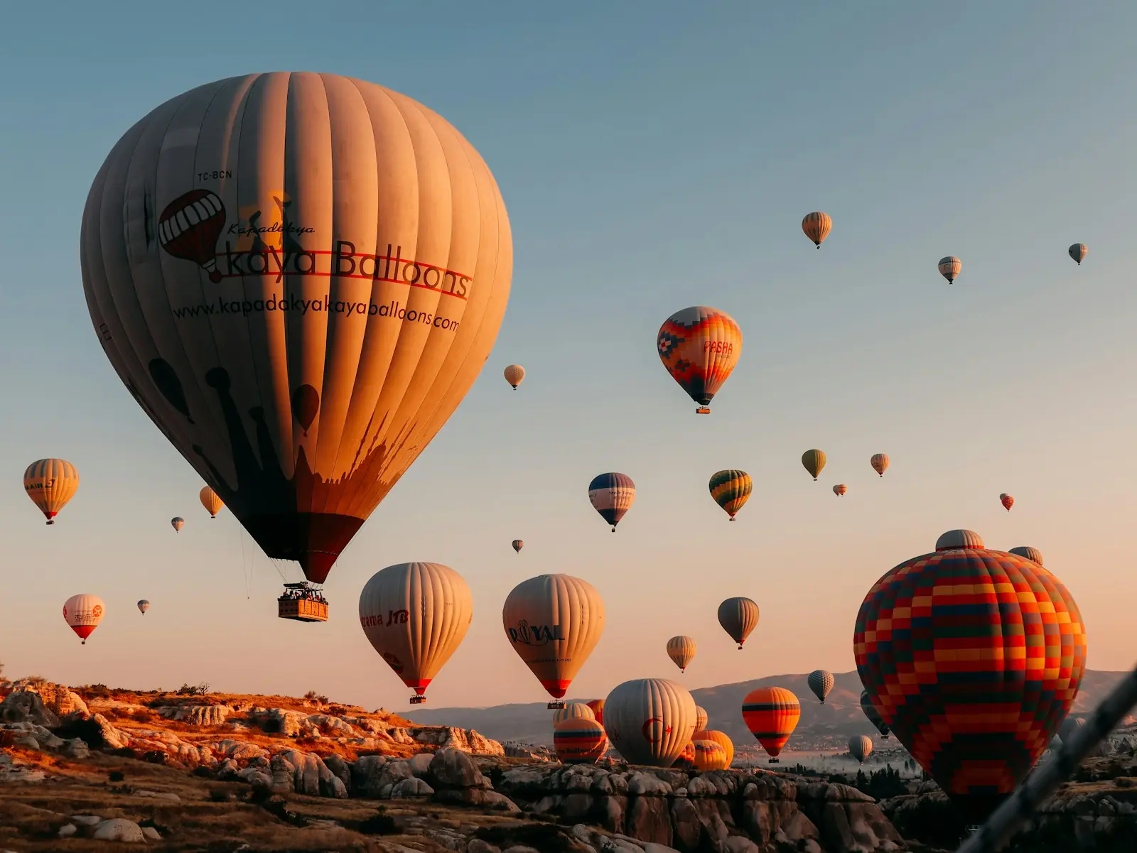 Hot-air balloons over Cappadocia, Turkey – Turkey Citizenship by Investment