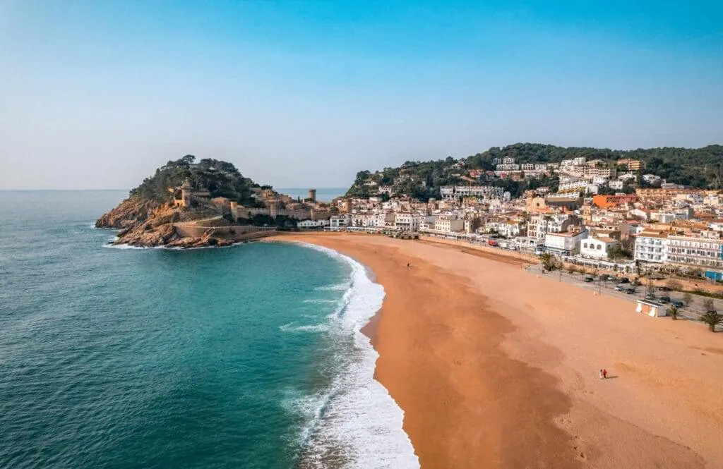 Mediterranean coastal town in Spain Mediterranean coastal town in Spain