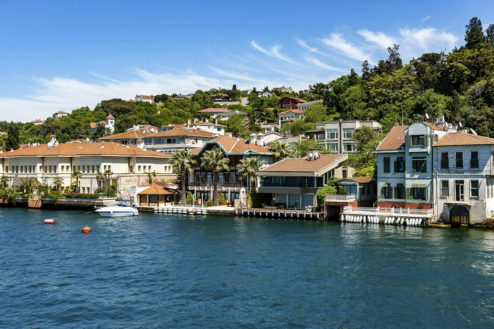 Historic waterside mansions on the Bosphorus, Istanbul – Turkey Citizenship by Investment